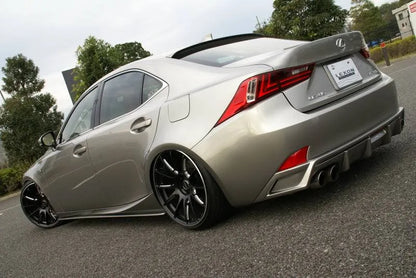 Lexus IS300 / IS350 (2014–2020) - Carbon Fiber Rear Window Roof Visor Spoiler