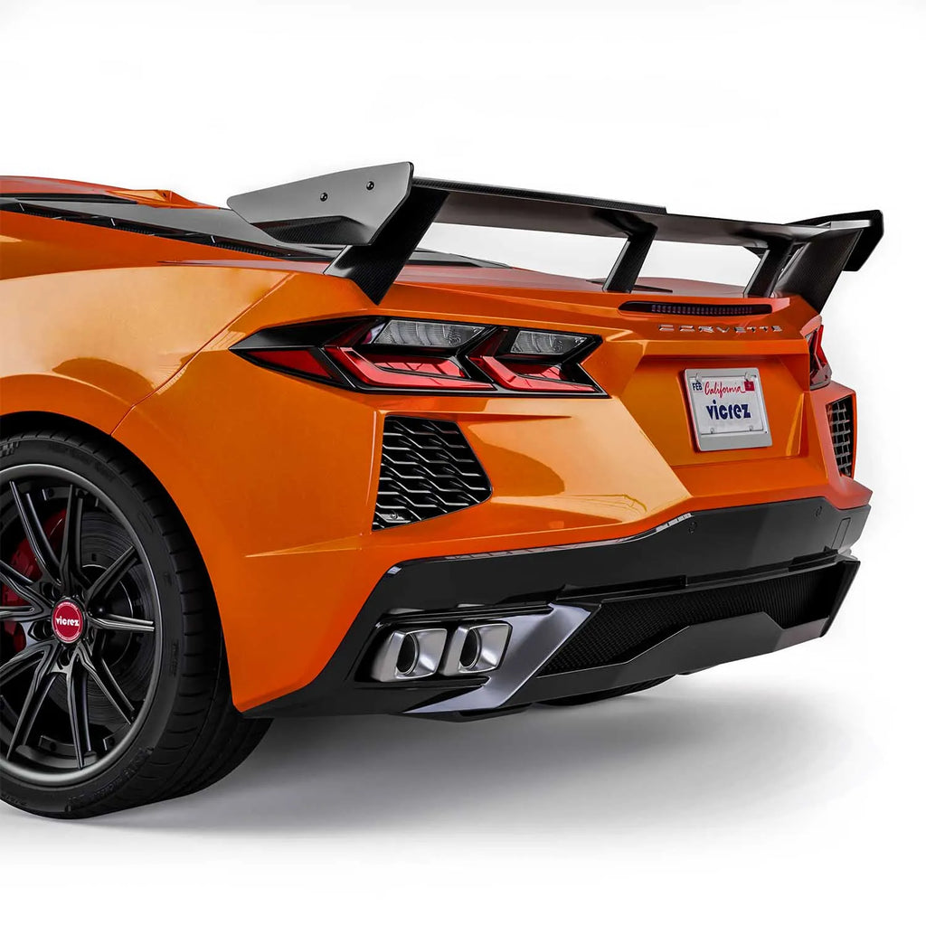Corvette C8 - Carbon Fiber V Style Wing