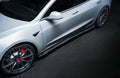 Tesla Model 3 2017-2019 - V Style Carbon Fiber Side Skirts