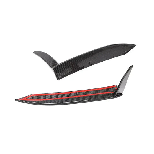 Porsche 911 991 Carrera 4 GTS (2017–2019) – Carbon Fiber Rear Bumper Canards