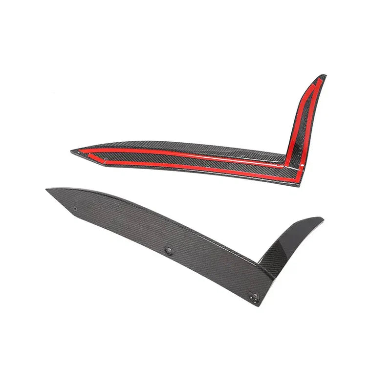 Porsche 911 991 Carrera 4 GTS (2017–2019) – Carbon Fiber Rear Bumper Canards