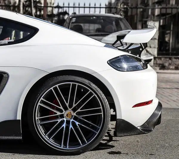 Porsche 718 Cayman / Boxster (2016–2023) - Carbon Fiber Rear Diffuser