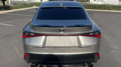 Lexus IS300 / IS350 / IS500 (2021–2025) – Carbon Fiber Rear Window Roof Spoiler