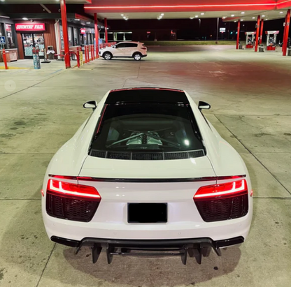 Audi R8 Gen 2 - Carbon Fiber Lip 3pc 2017-2024